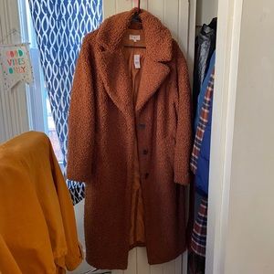 Lou and Grey Teddy Coat NWT